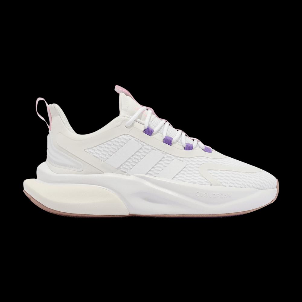 Кроссовки Adidas Wmns Alphabounce+ 'White College Purple' 1