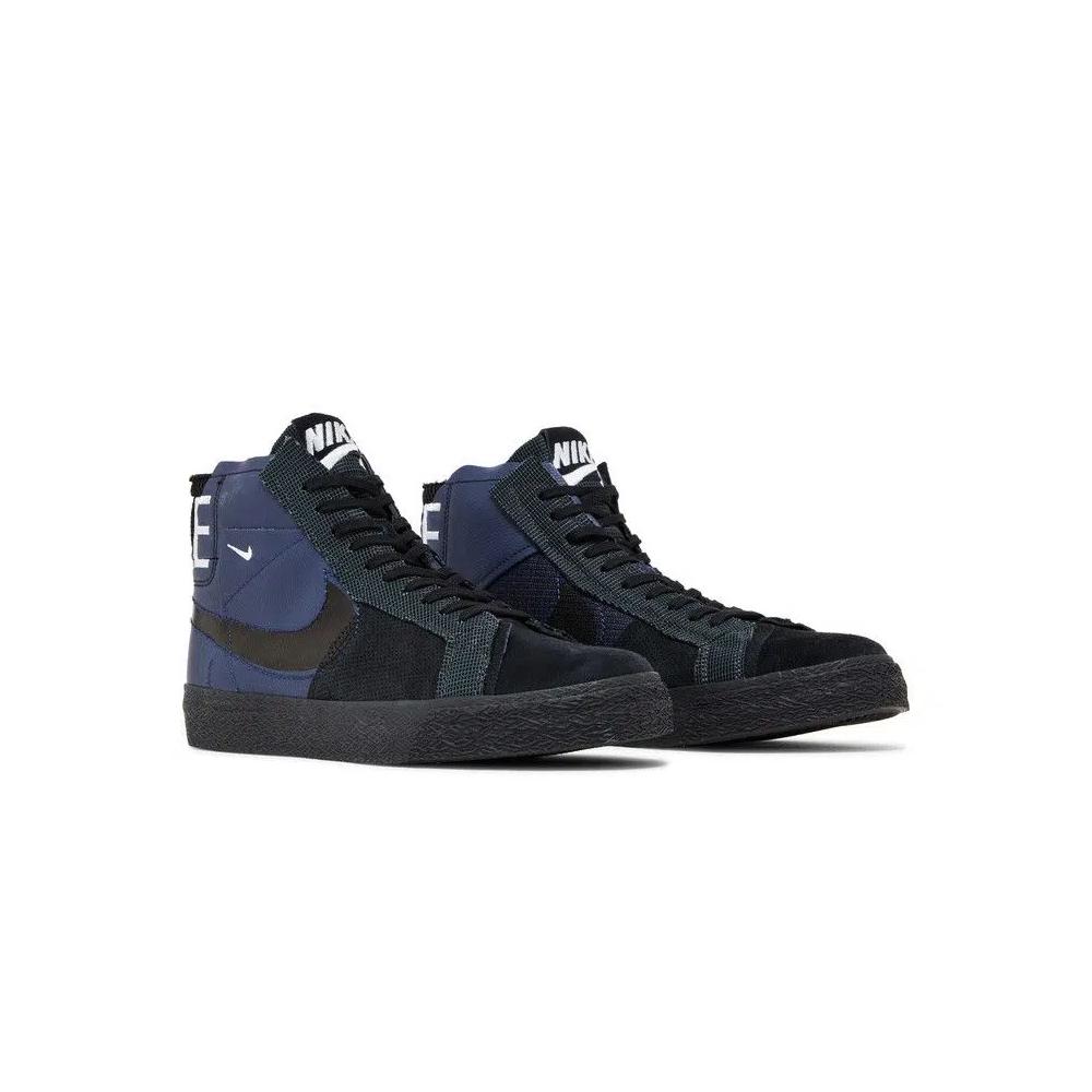 Кроссовки Nike Zoom Blazer Mid Premium SB 'Deconstructed - Midnight Navy Black' 8