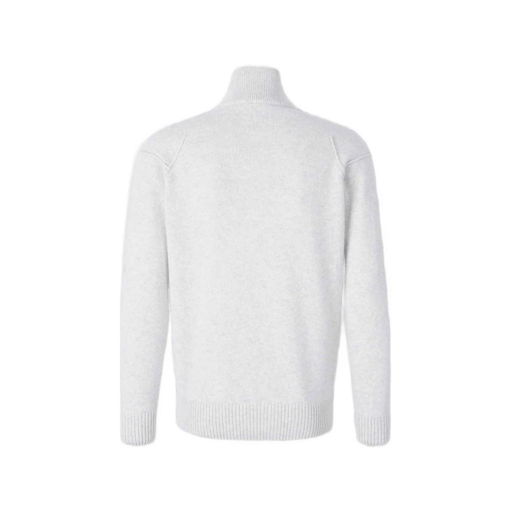 lambswool Lens half zip sweater 2