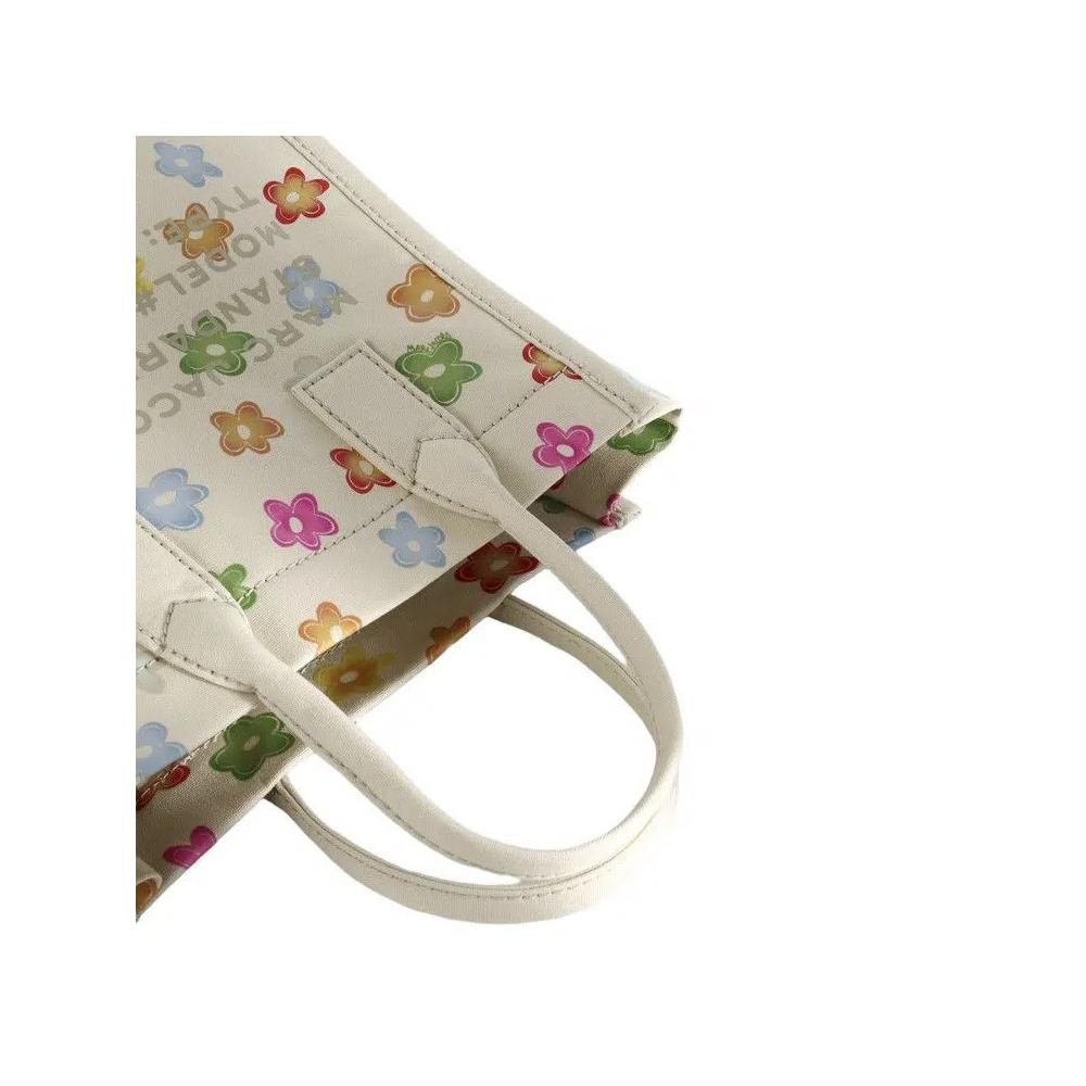 Сумки-тоут Marc Jacobs Medium Tote Wild Daisy Canvas Standard Supply Bag 'White/Multicolor' 3