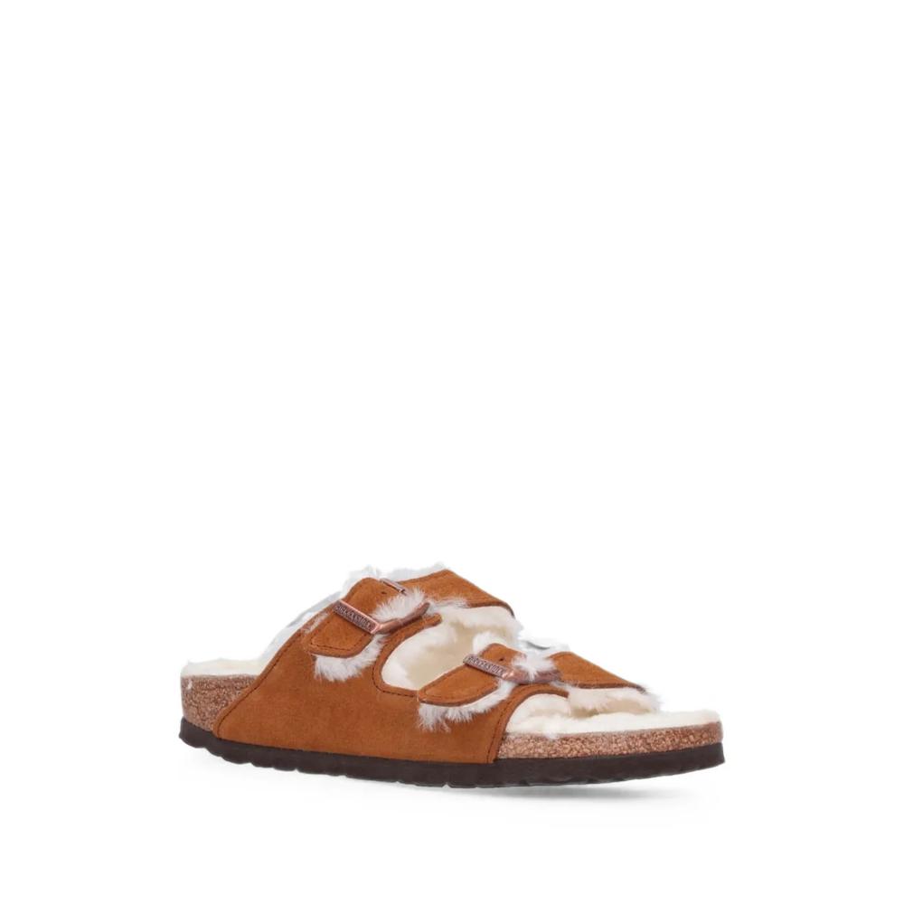Arizona shearling-lined suede sandals 2