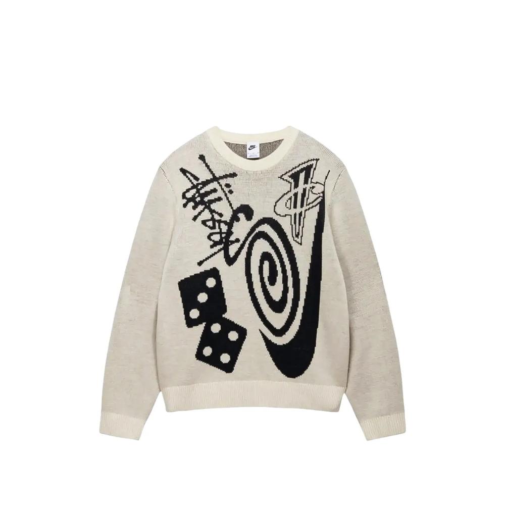 Свитер вязки интарсия из коллаборации со Stüssy 1