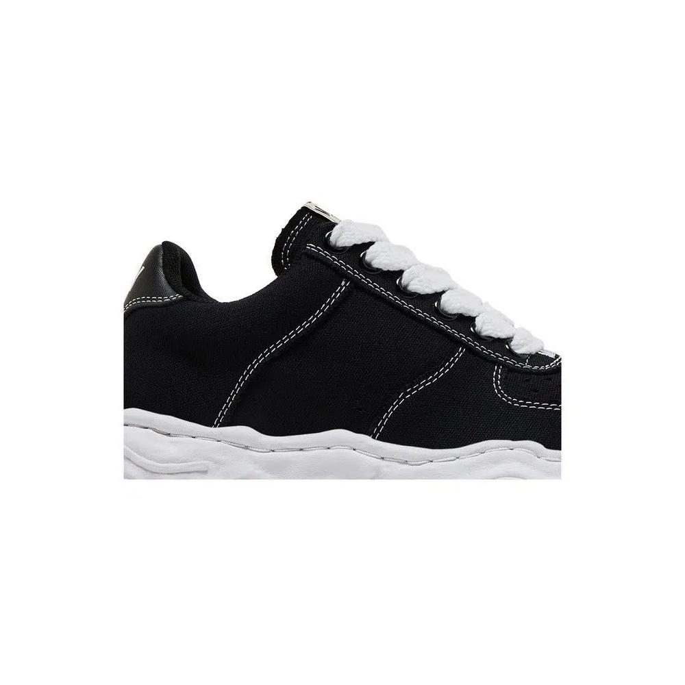 Кроссовки Maison Mihara Yasuhiro Wayne OG Sole Canvas Low 'Black' 2