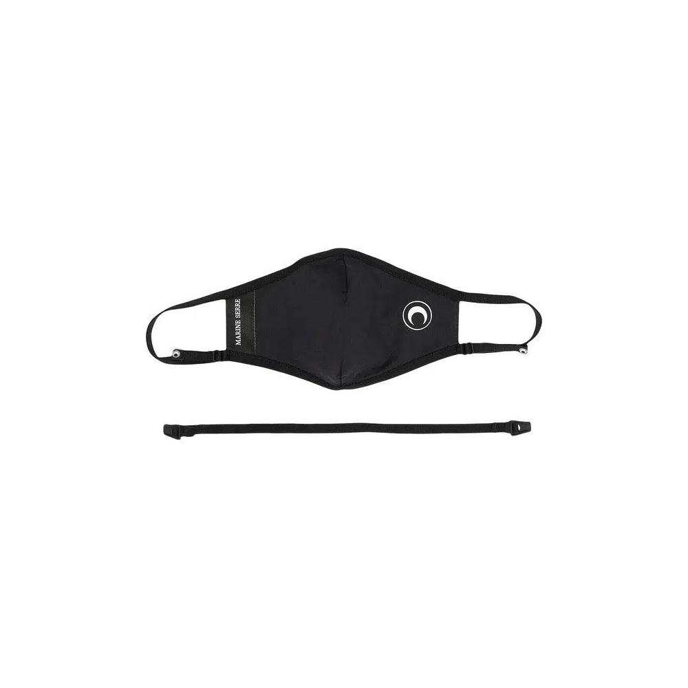 Маски Marine Serre Crescent Moon Print Face Mask 'Black' 1