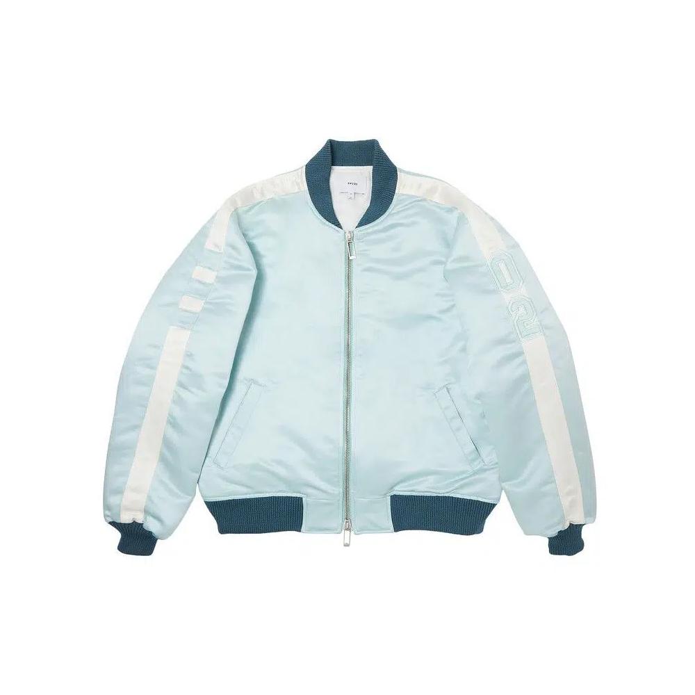 Бомберы Rhude Boys 02 Satin Bomber 'Mint/Cream' 1