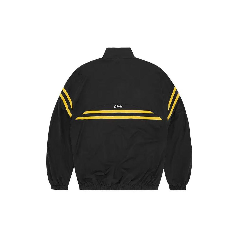 Верхняя одежда Corteiz Striped Litework Jacket «Black» 2
