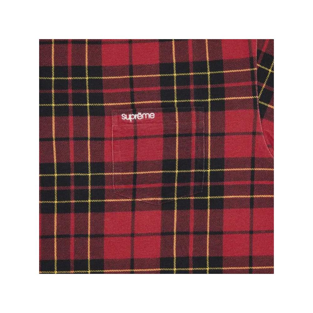 Футболки Supreme Short-Sleeve Pocket Tee 'Plaid' 2