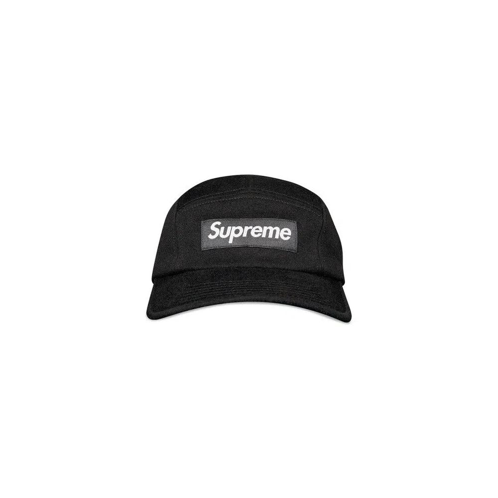 Кепки Supreme Wool Camp Cap 'Черный' 1