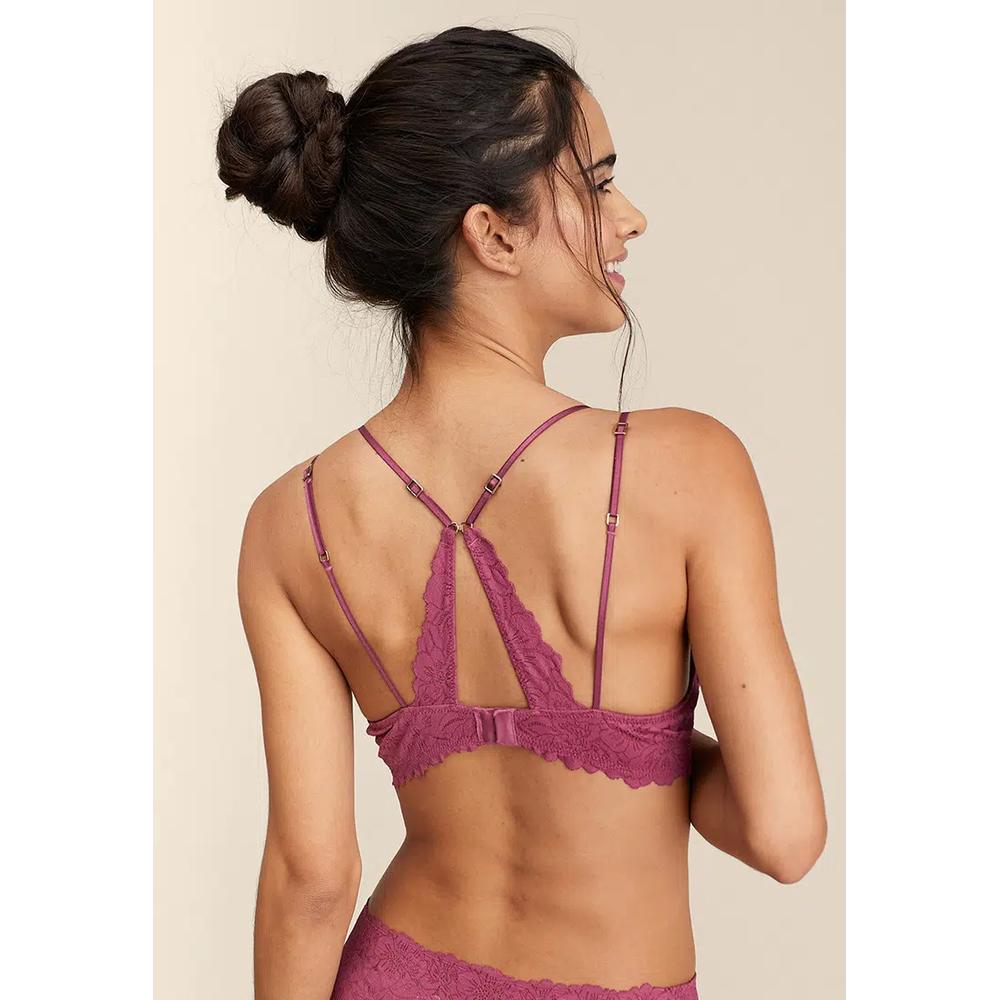 Бюстгальтер Show Off Rosey Lace Demi Push Up 2