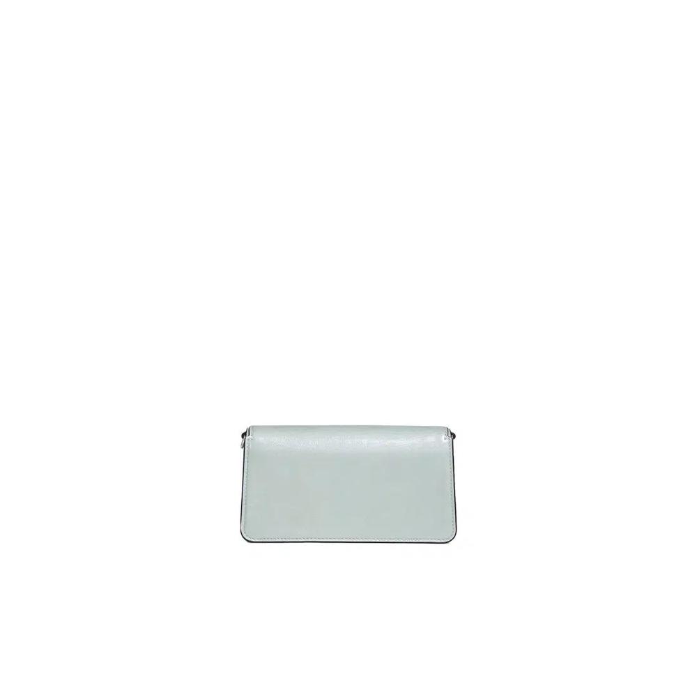 Tory Burch Emerson Mini Crinkle Crossbody Bag в цвете мяты, дроп 170178 3