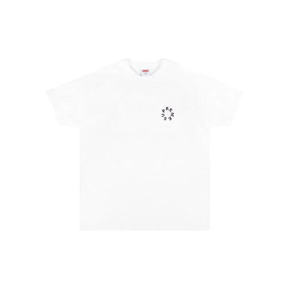 Футболки Supreme Marble Tee 'White' 1