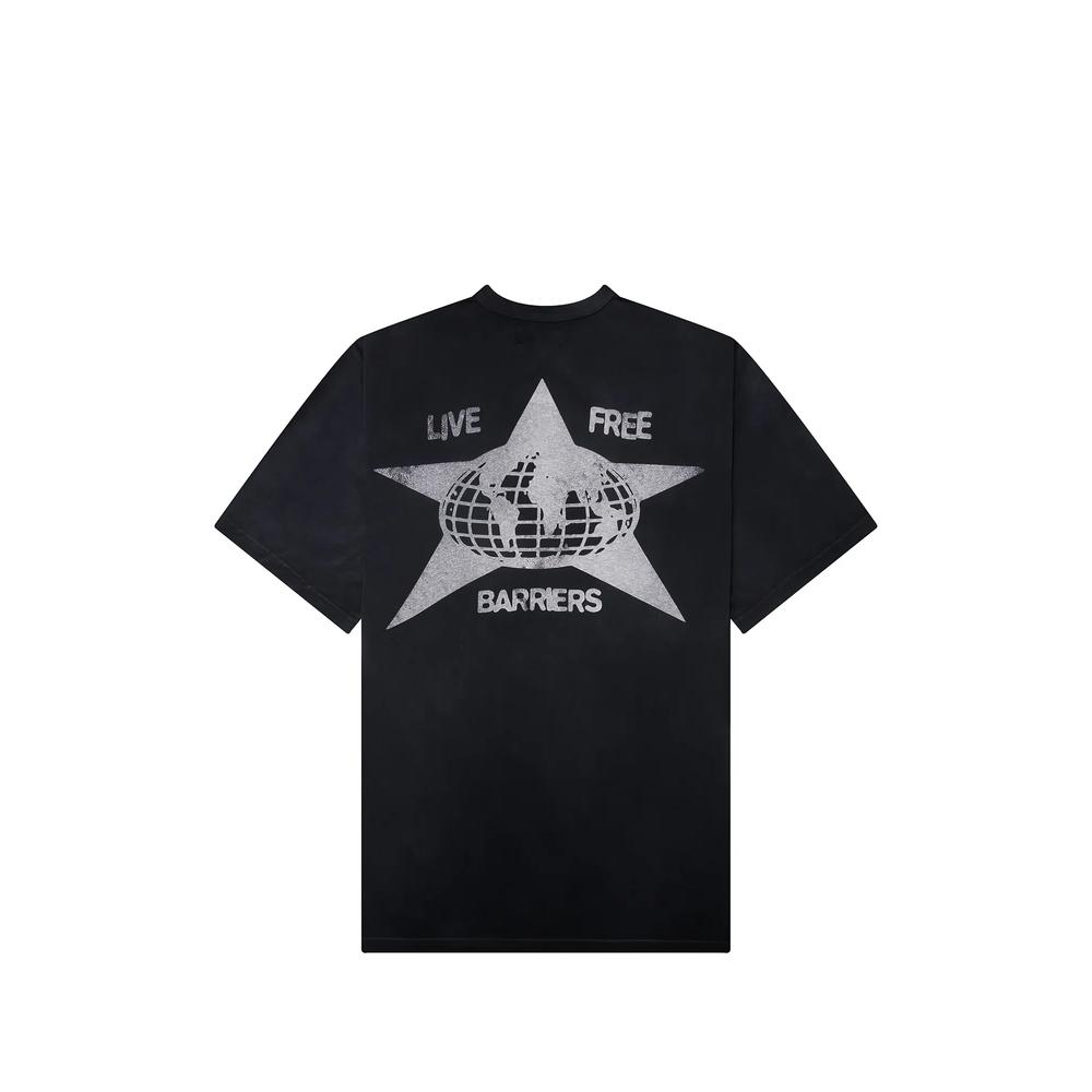 graphic-print ringer T-shirt 2