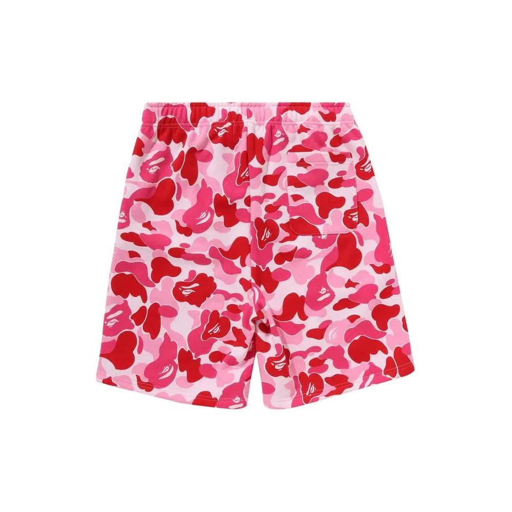 BAPE ABC Camo Shark Sweatshorts 'Розовый' 2