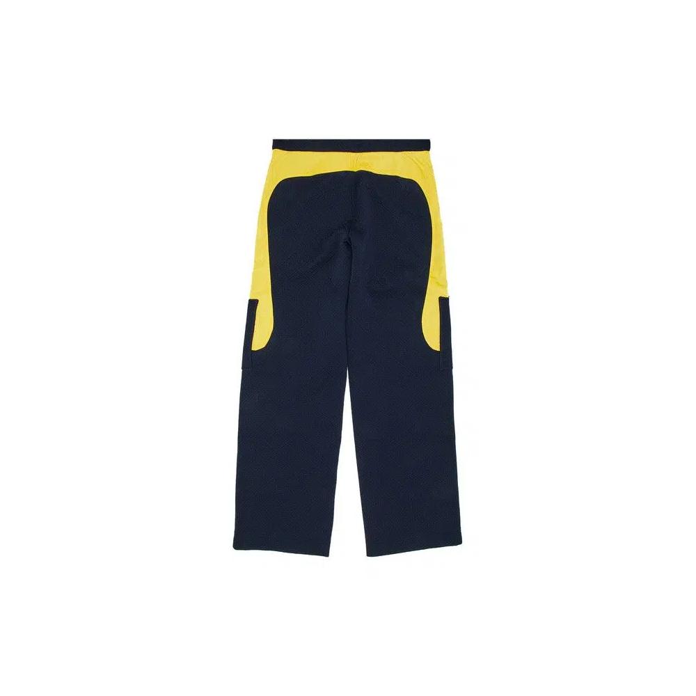 Низ Casablanca Jacquard Nylon Pants 'Темно-синий' 2
