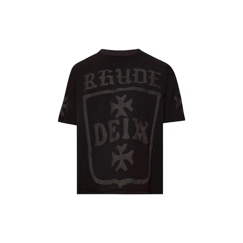 Топы Rhude Deix Shield Oversized Tee 'Блэк' 1