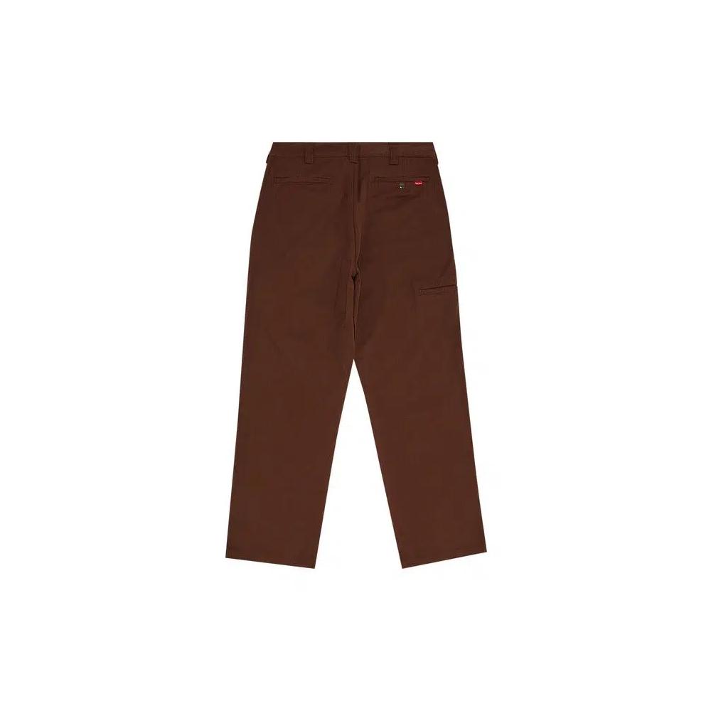Брюки Supreme Work Pant 'Коричневый' 2