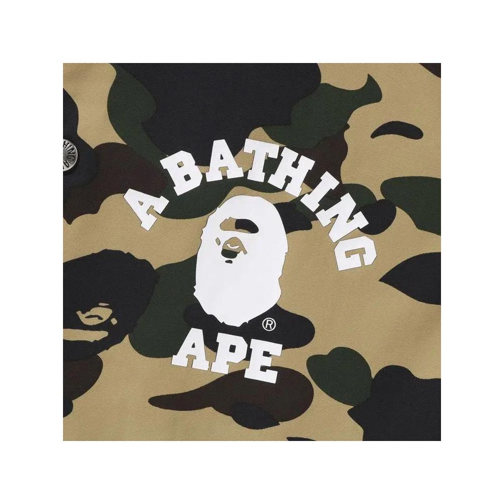 Куртки BAPE 1st Camo Coach Jacket 'Yellow' 3