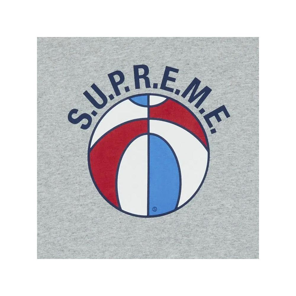 Футболки Supreme League Tee 'Серый Хизер' 2