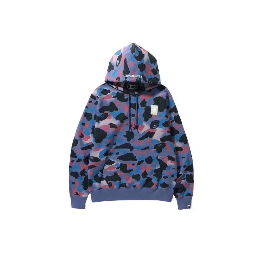 Худи BAPE Grid Camo Pullover Hoodie 'Purple' 1
