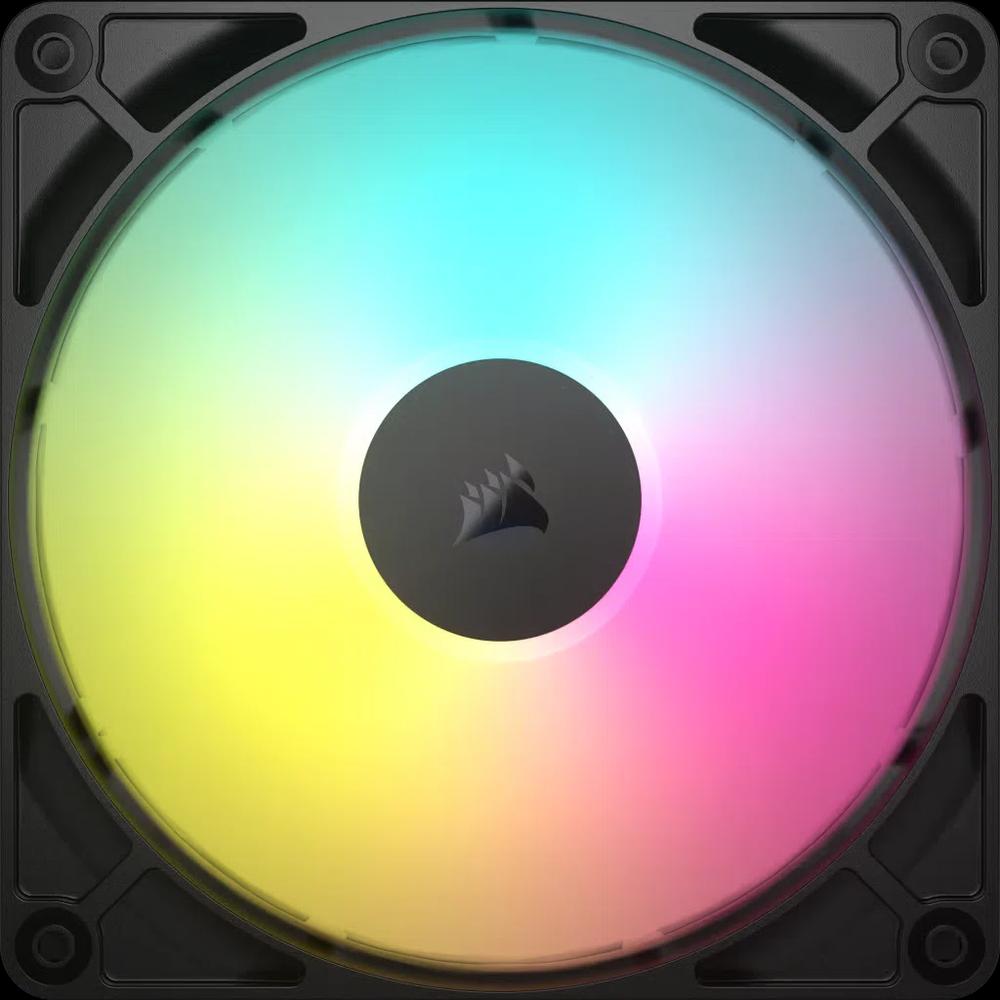 Corsair RS140 RGB 140mm PWM вентилятор - черный (двойная упаковка) 2