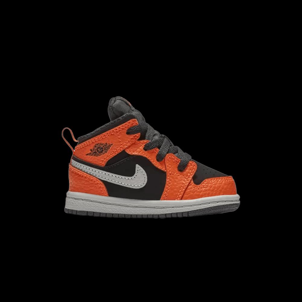 Баскетбольная обувь для отдыха Air Jordan 1 Mid TD 'Black Cone' 1