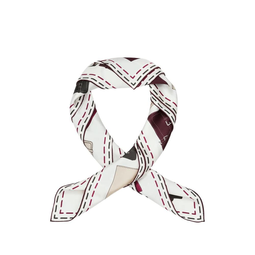 bag-print silk scarf 2
