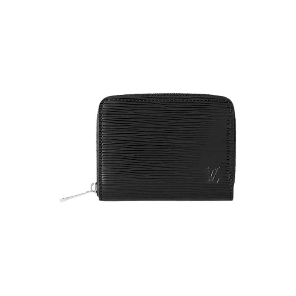 Кошельки Louis Vuitton Zippy Coin Purse 'Black Epi Grained Cowhide Leather' 1