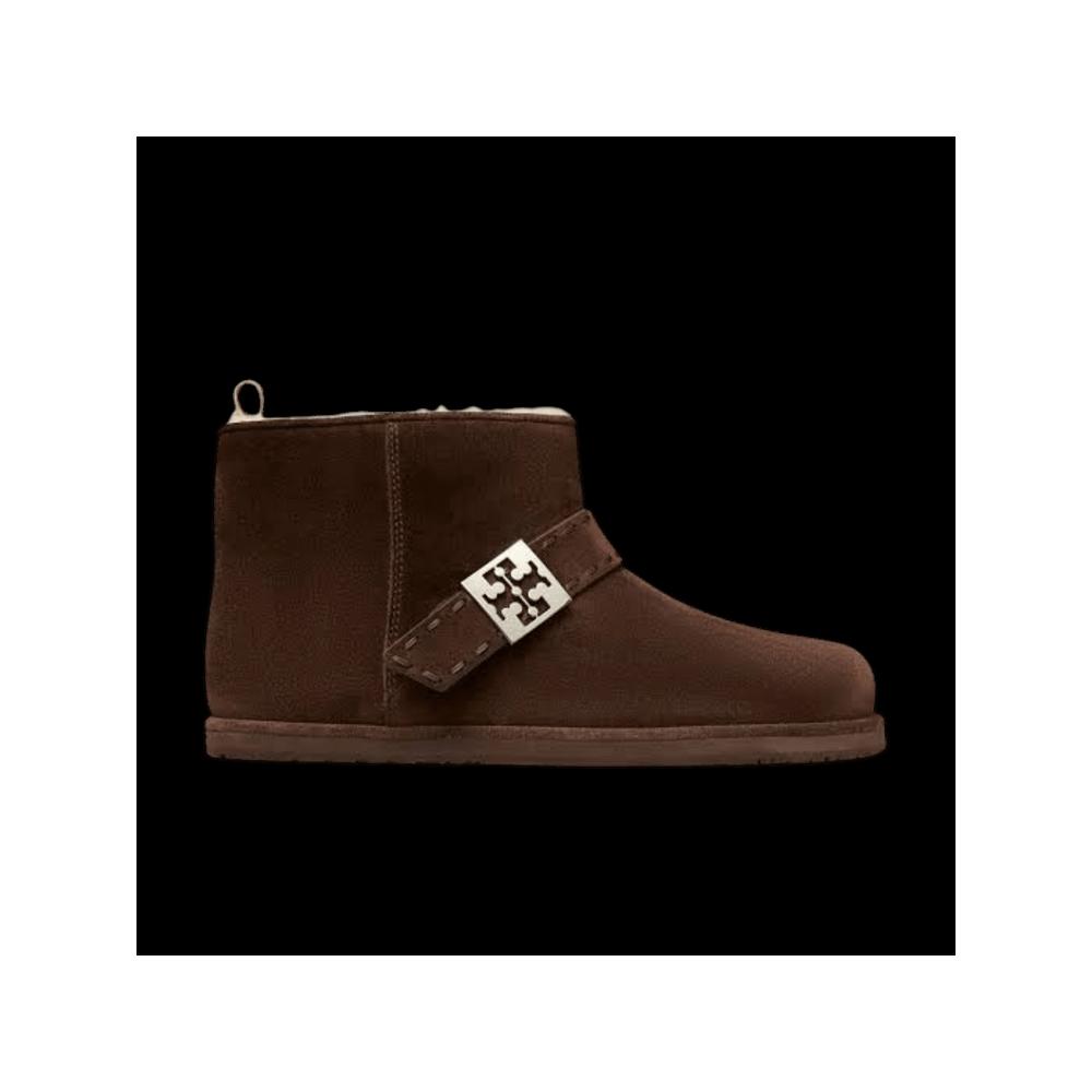 Лайфстайл Tory Burch Wmns Mellow Shrlng Ankl Boot Dark 'Cocoa Si' 1