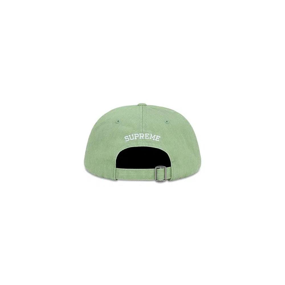 Бейсболки Supreme Pigment Print S Logo 6-Panel 'Light Sage' 2