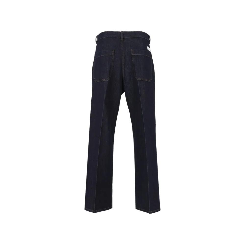 Прямые джинсы со складками 2