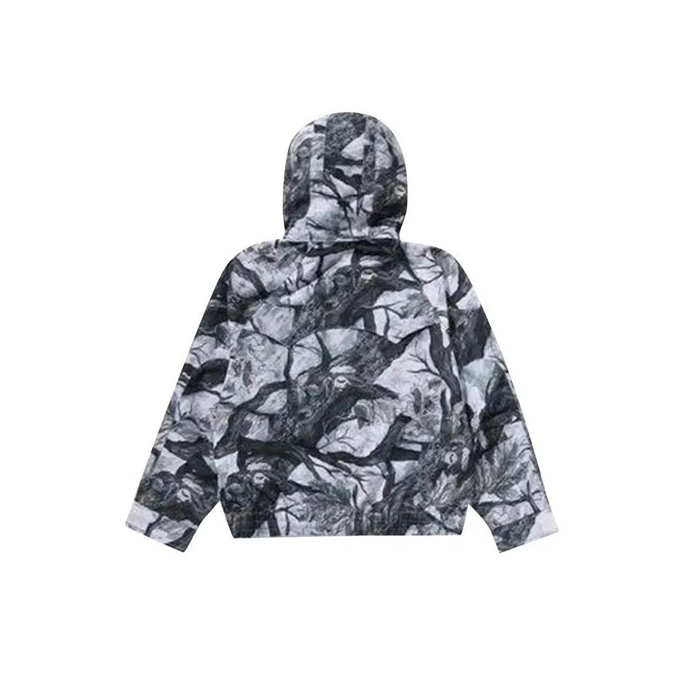 Верхняя одежда BAPE Tree Edge Camo Hooded Snowboard Jacket 'White' 2