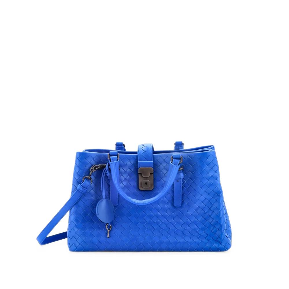 Маленькая сумка-тоут Roma Bag Intrecciato Nappa 1