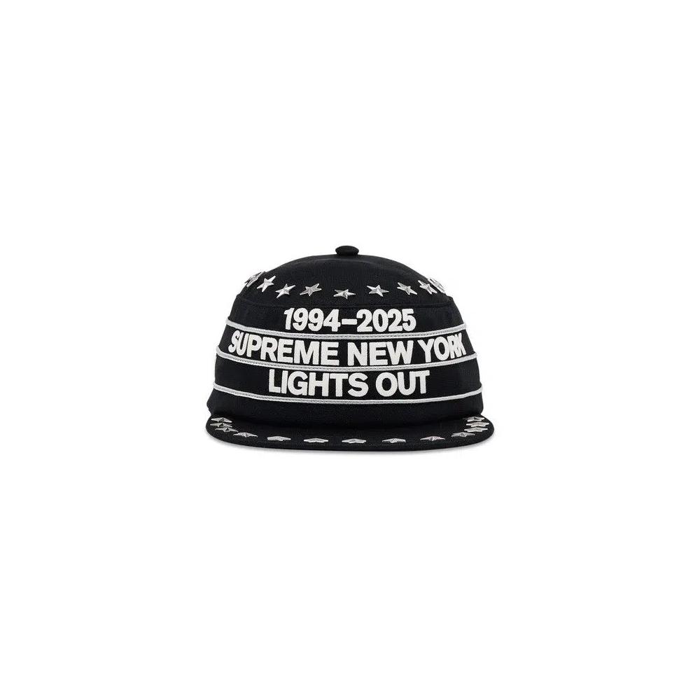 Шляпы Supreme Stars Studded Pillbox Hat 'Black' 1