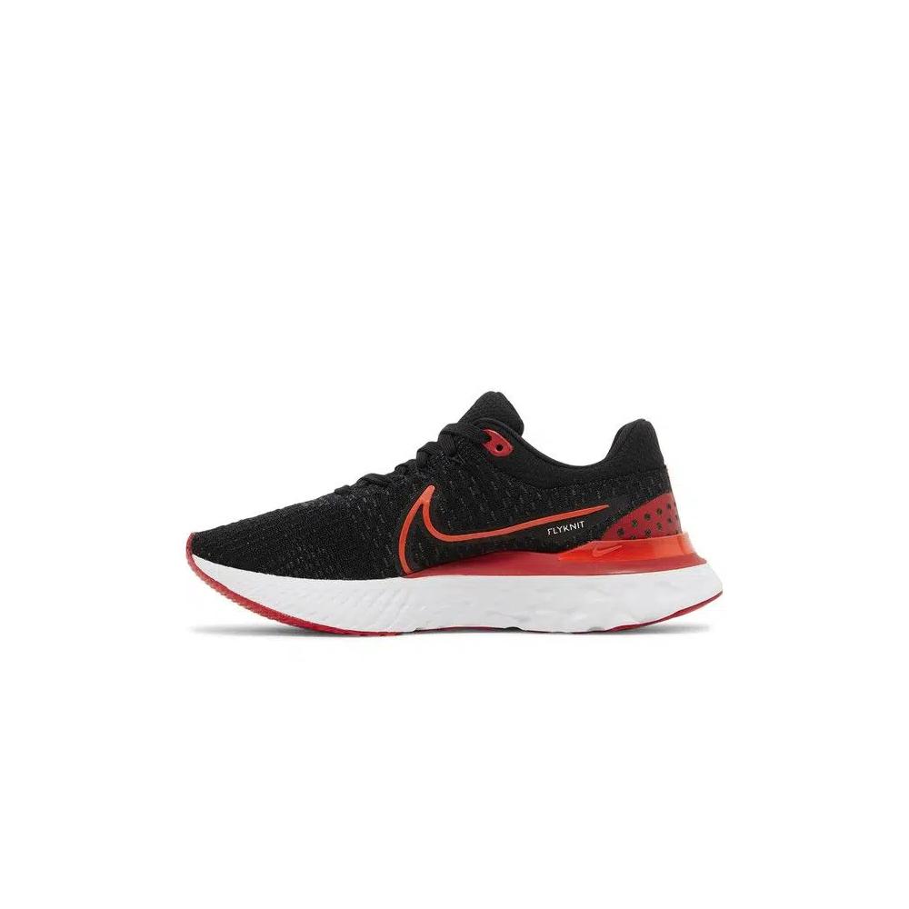 Кроссовки Nike Wmns React Infinity Run Flyknit 3 'Black University Red' 3