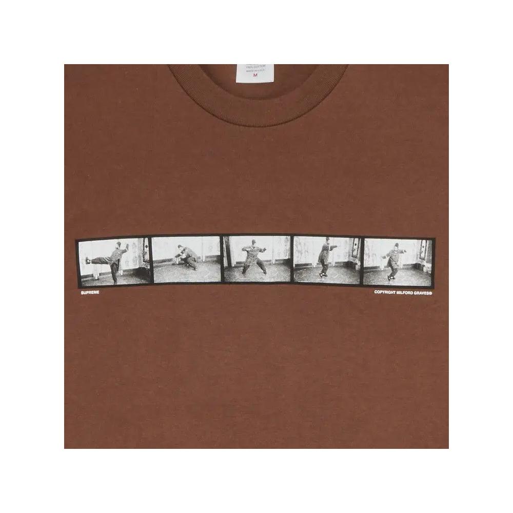 Футболки Supreme Milford Graves Tee 'Brown' 3