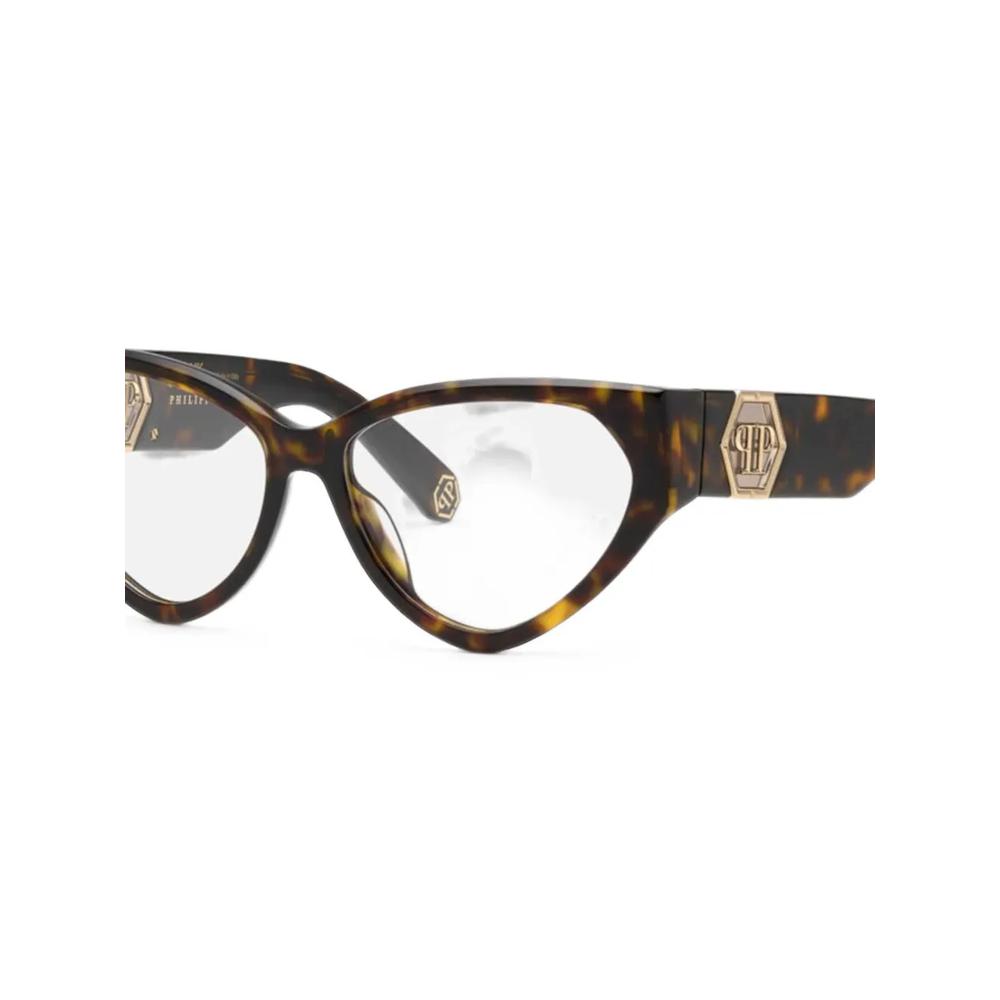 tortoiseshell-effect cat-eye glasses 2