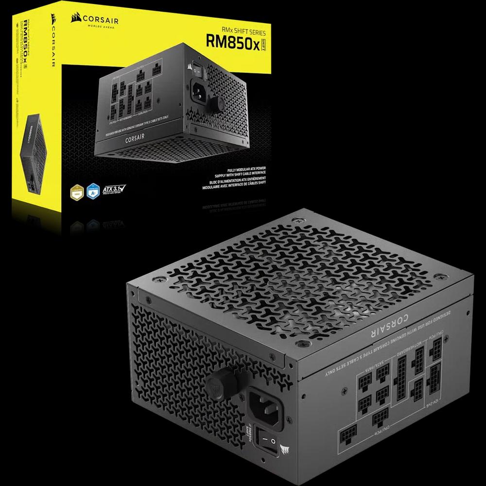 Corsair RM850X SHIFT 850W Cybenetics Platinum полностью модульный блок питания 2