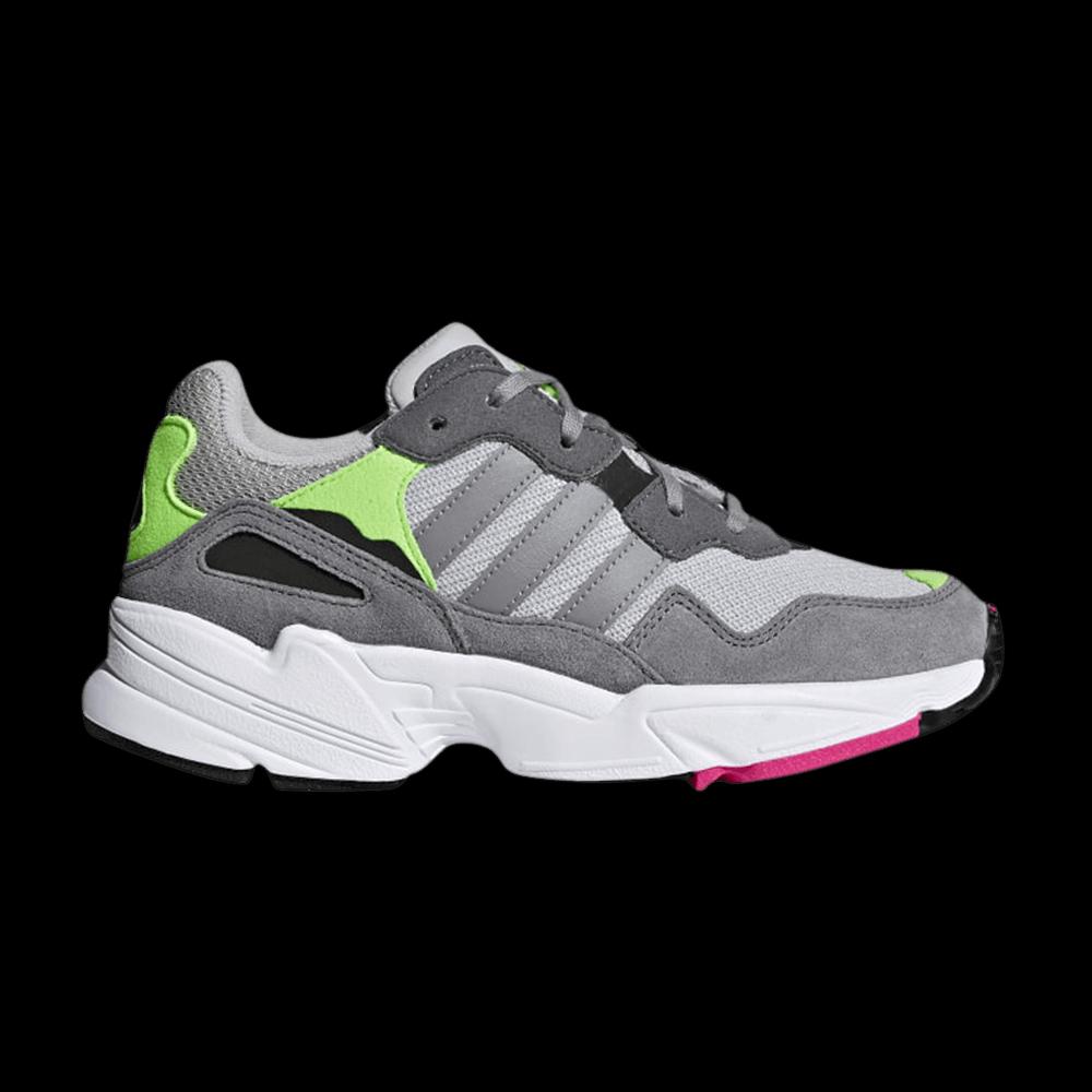 Кроссовки Adidas Yung-96 J 'Grey Shock Pink' 1