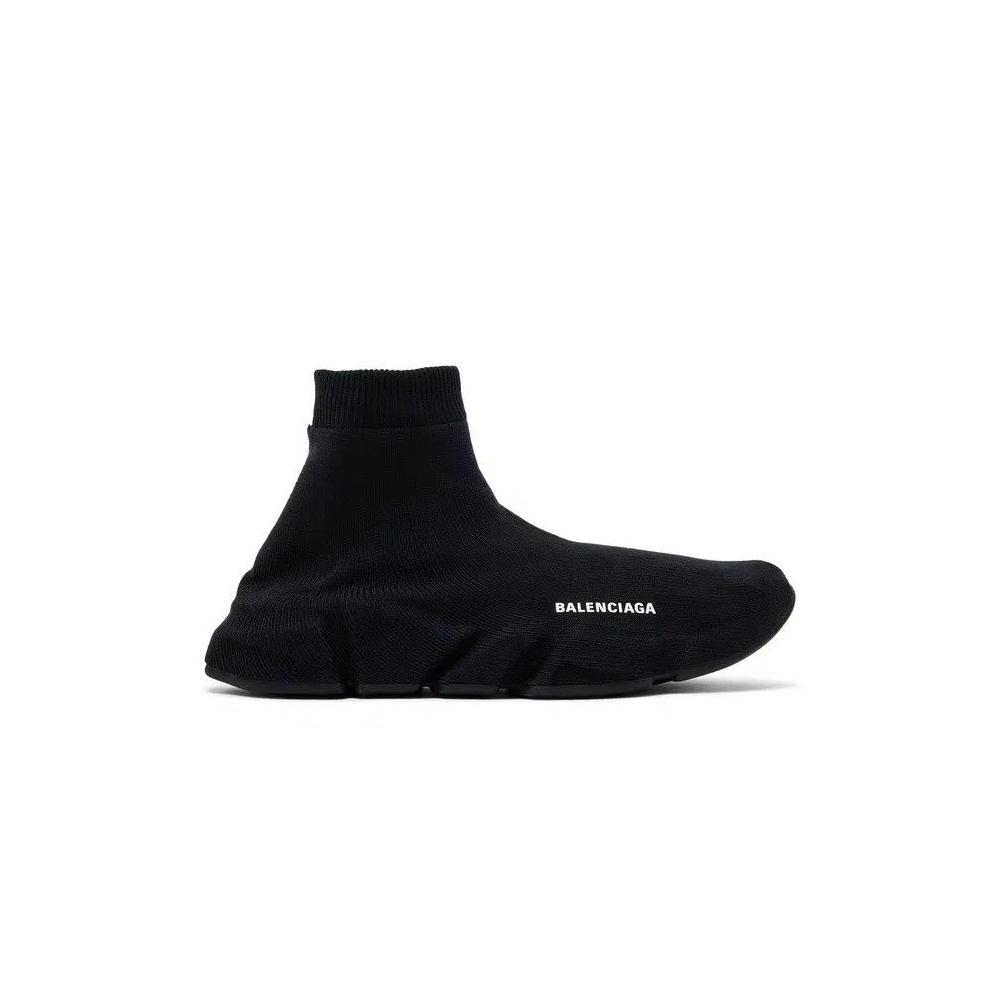 Кроссовки Balenciaga Speed Full Knit 'Чёрный' 1