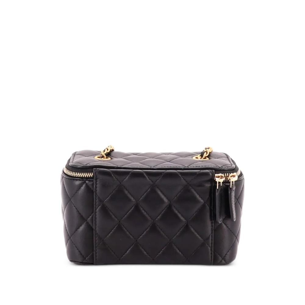 Маленький клатч Pearl Crush Vanity Case with Chain Quilted Lambskin 2