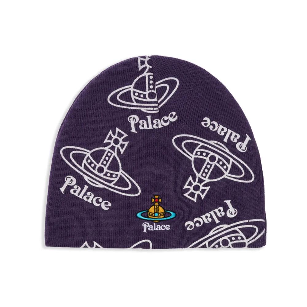 Шапка бини Orb Purple из коллаборации с Vivienne Westwood 1