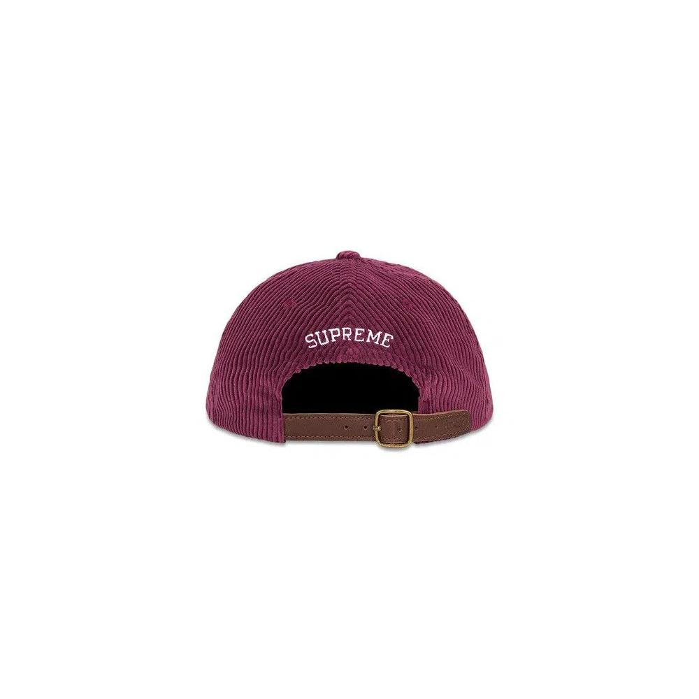 Кепка Snapbacks Supreme Script Corduroy 6-Panel 'Magenta' 2
