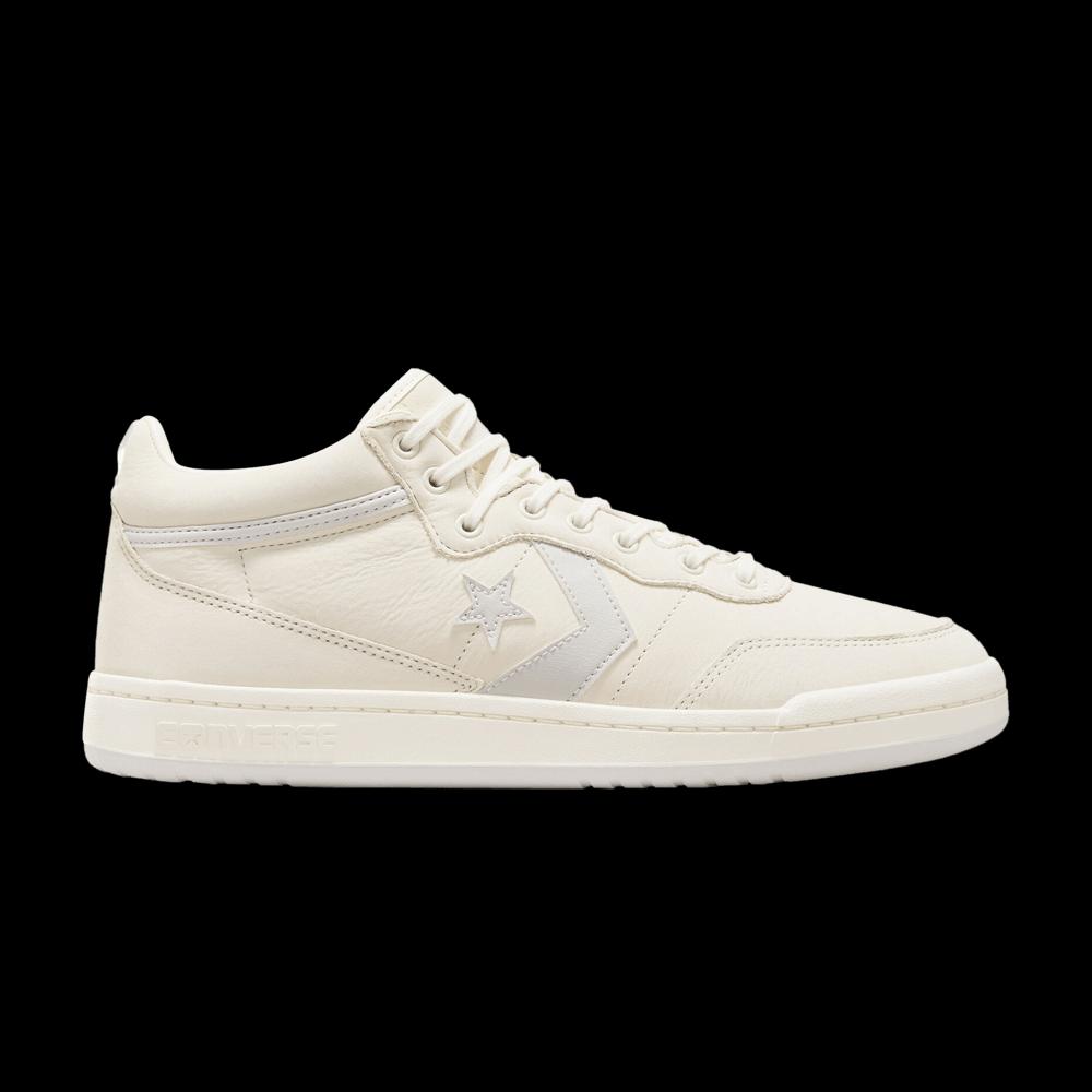 Баскетбольная обувь Performance Converse Fastbreak Pro Leather Mid «Egret Barely Grey» 1