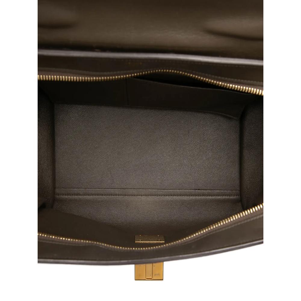 2014 Medium Tricolor Leather Trapeze satchel 5
