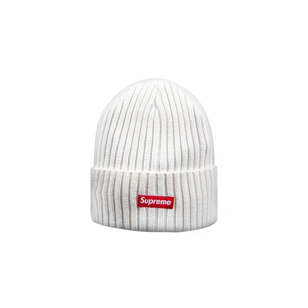 Шапки Supreme Overdyed Beanie 'White' 1