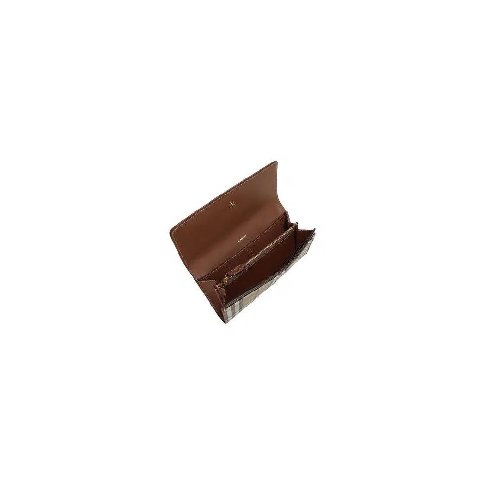 Бумажники Burberry Halton Checked Wallet 'Archive Beige' 3