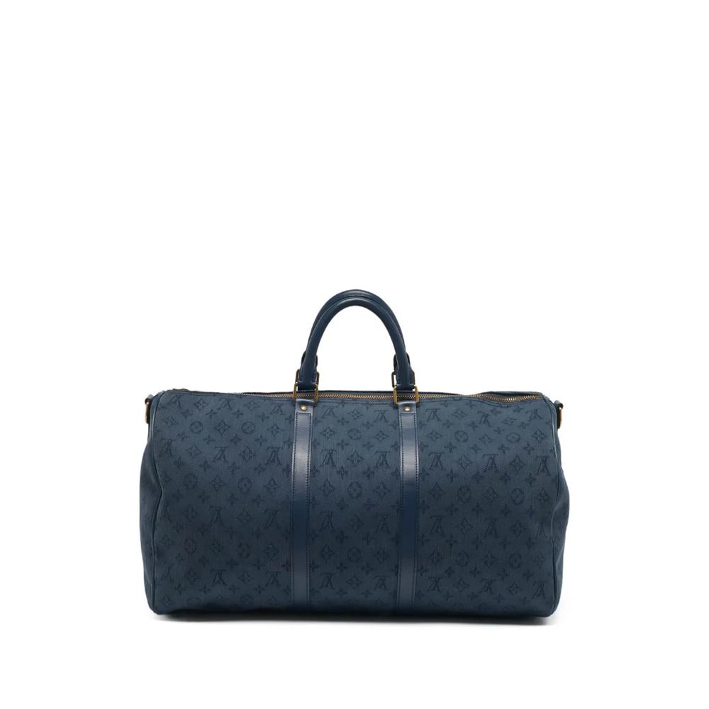 Джинсовая дорожная сумка 50 Keepall Bandoulière Monogram 2