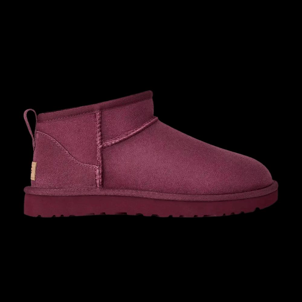 Ботинки UGG Wmns Classic Ultra Mini Boot 'Burnt Magenta' 1