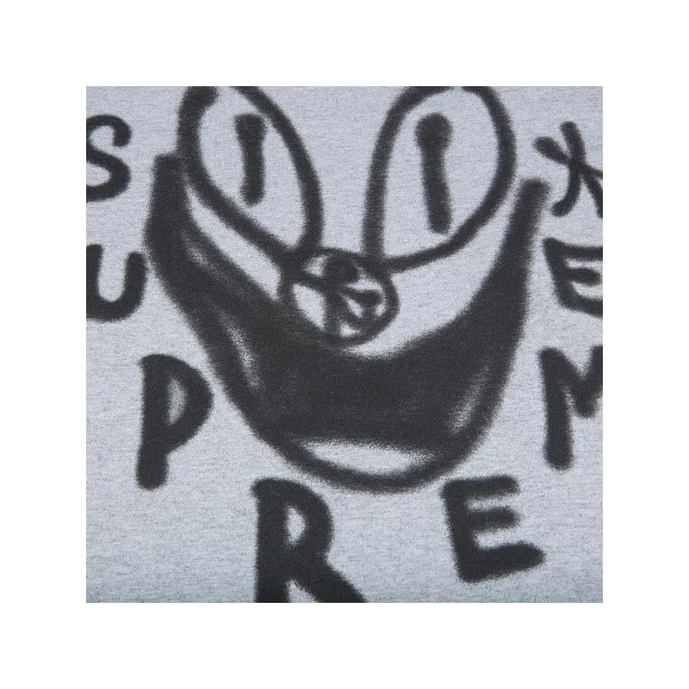 Футболки Supreme Smile T-Shirt 'Grey' 2