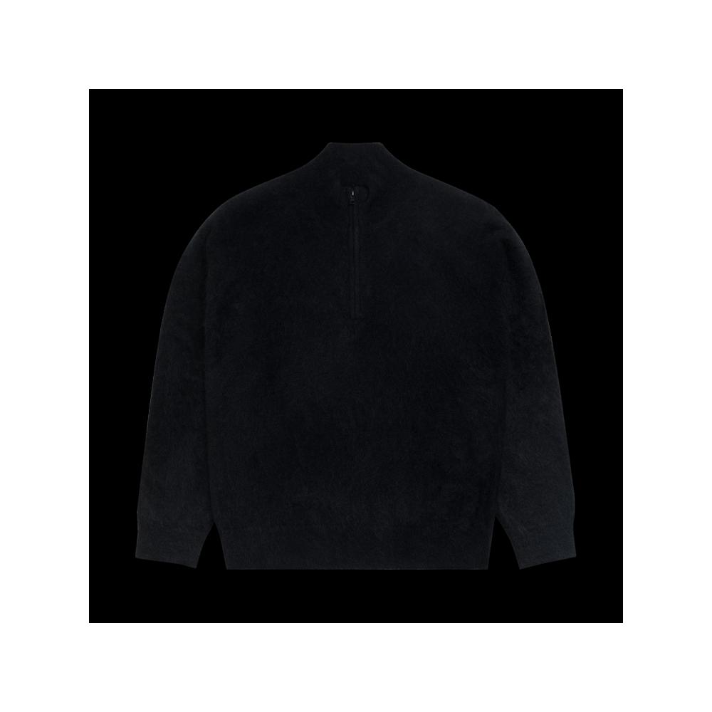 Топы Stussy Brushed Cashmere Quarter Zip 'Black' 1